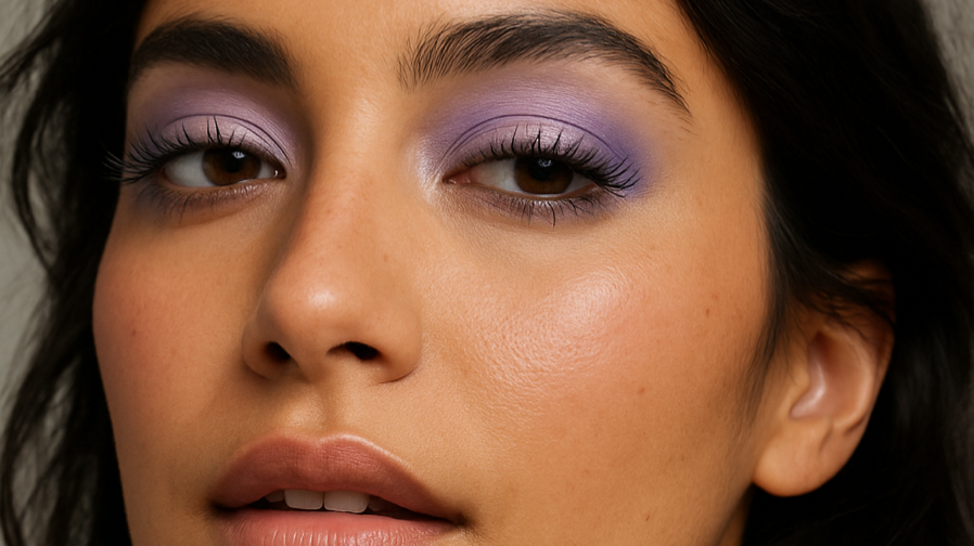 Fall 2025 Makeup Trends: Clean Grunge, Cool Tones, Gilded Flickers & Spiky Lashes