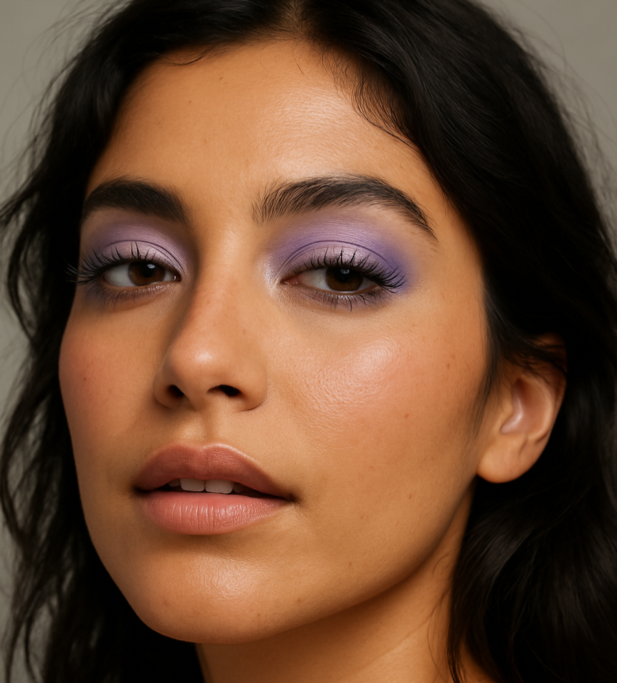 Fall 2025 Makeup Trends: Clean Grunge, Cool Tones, Gilded Flickers & Spiky Lashes