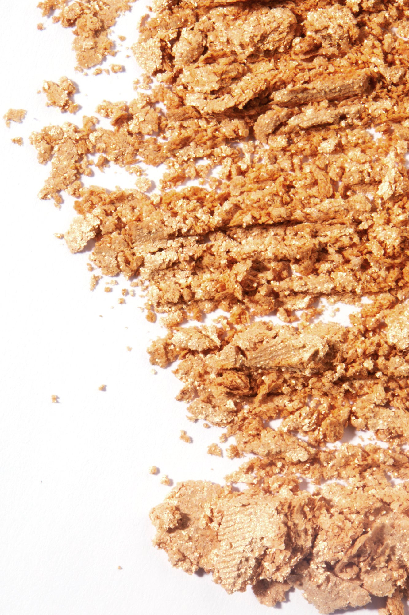 Swatch image of the 1-Pan "Ethereal" Diffused Reflections Bronzing Powder, crushed to show the shade color.