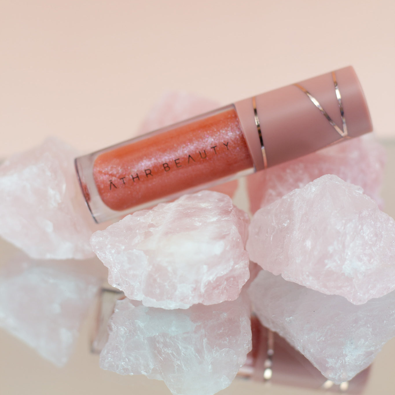 Crystal-Infused Lip Gloss