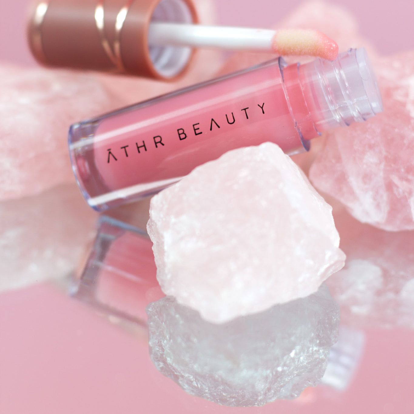 Crystal-Infused Lip Gloss