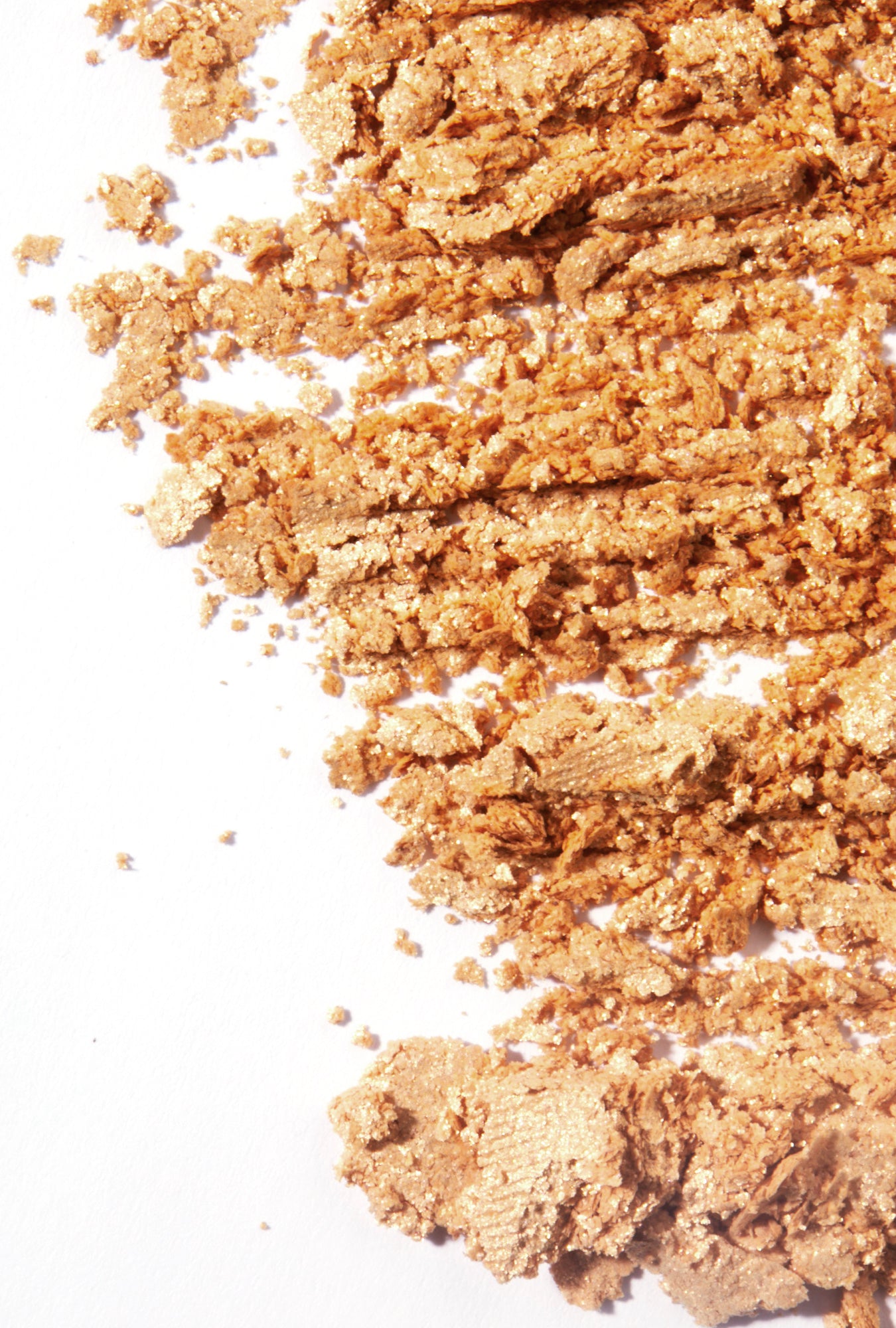 Swatch image of the 1-Pan "Ethereal" Diffused Reflections Bronzing Powder, crushed to show the shade color.