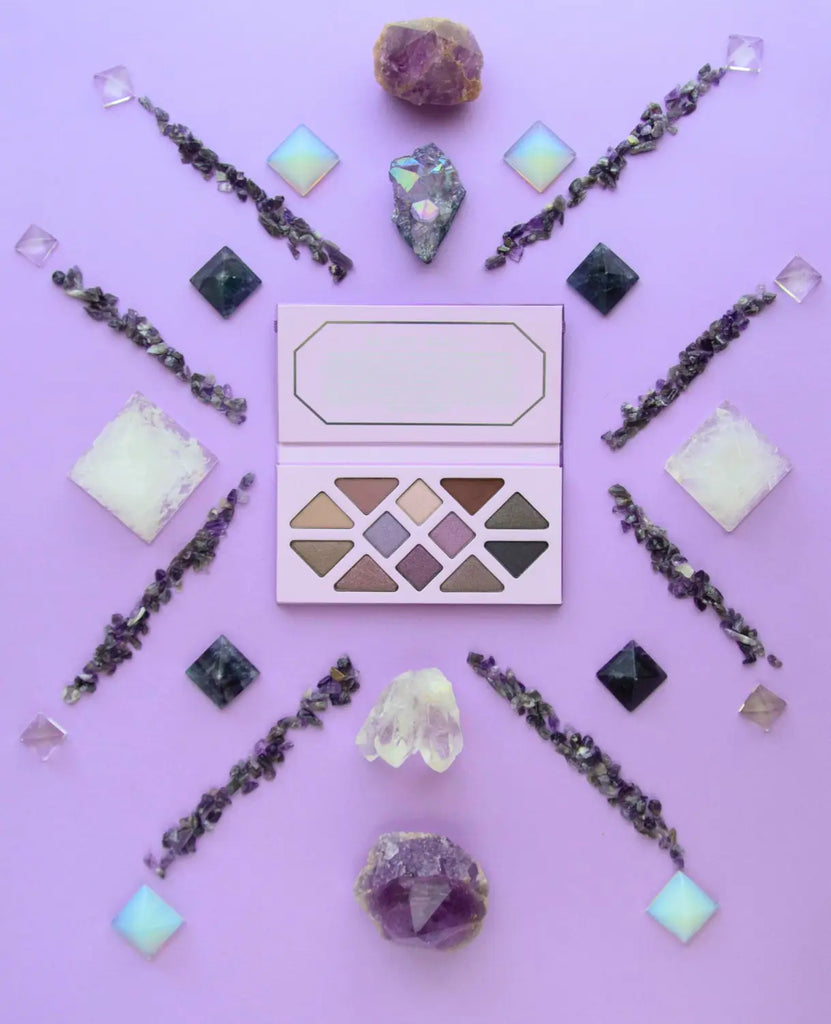 Amethyst Crystal Gemstone Palette