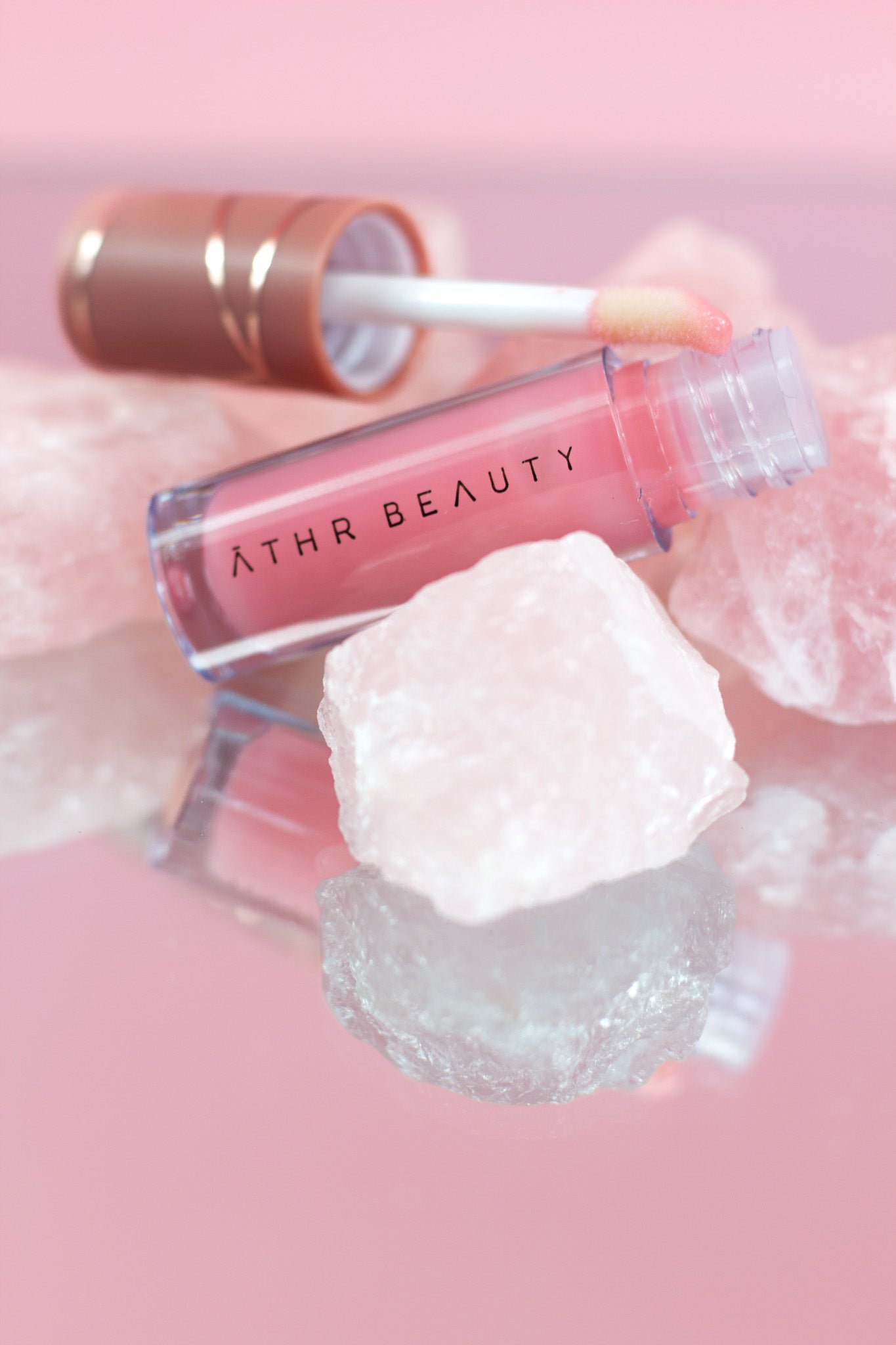 Crystal-Infused Lip Gloss